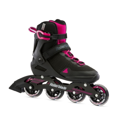 Rolki Inline Rollerblade Sirio 80 (kółka: 80mm/82A, łożyska: SG5) czarne damskie