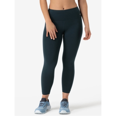 super natural Spodnie sportowe Super Tights (wełna merino, miękki komfort noszenia, oddychające) dopasowane niebieskie damskie