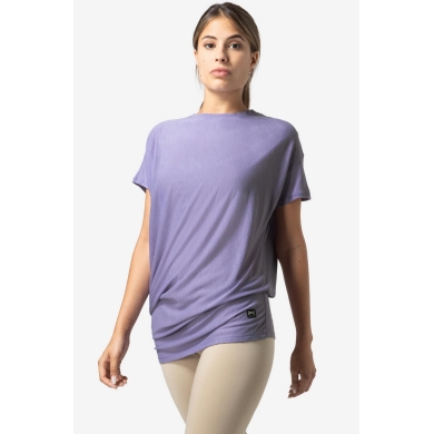 super natural Sport-/Freizeitshirt Yoga Loose Tee purpurowa mgła fioletowy Damski