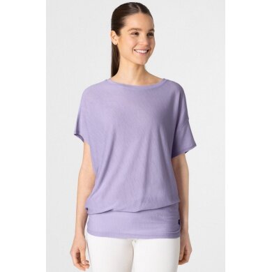 super natural Sport-/Freizeitshirt Yoga Loose Tee lawendowy fiolet Damen