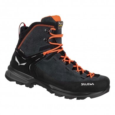 Salewa Buty górskie MTN Trainer 2 Mid GTX (Alpejskie, skóra zamszowa, wodoodporne) onyxczarny męskie