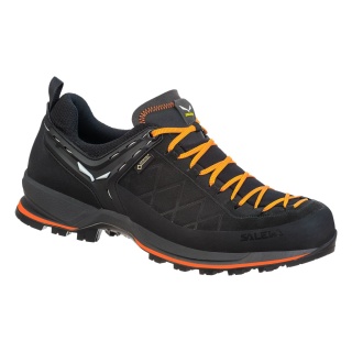 Salewa Buty trekkingowe MTN Trainer 2 GTX (podejście, wodoodporne) czarne/pomarańczowe męskie