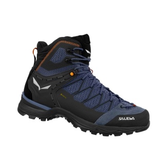 Salewa Buty trekkingowe Mtn Trainer Lite Mid GTX (Trekking, wodoodporne) niebieskie męskie