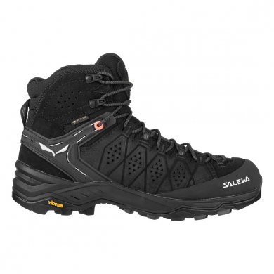 Salewa Buty trekkingowe WS Alp Trainer 2 Mid GTX (Alpejskie, wodoodporne) czarne Damskie