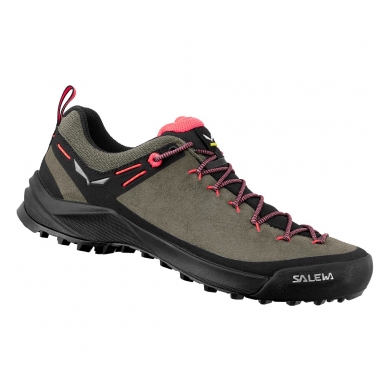 Salewa Buty trekkingowe Wildfire Leather (podejście, zamsz) brązowe damskie