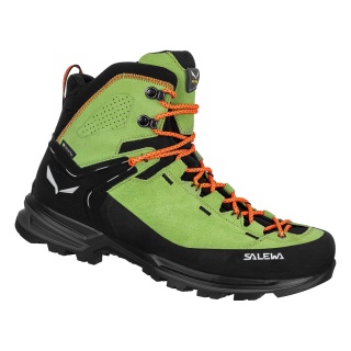 Salewa Buty górskie MTN Trainer 2 Mid GTX (Alpejski, zamsz, wodoodporne) zielone męskie