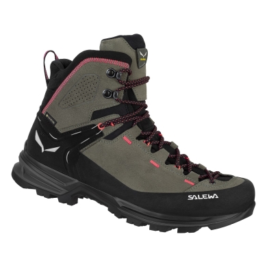 Salewa Buty trekkingowe MTN Trainer 2 Mid GTX (Alpina, skóra zamszowa, wodoodporne) brązowe damskie