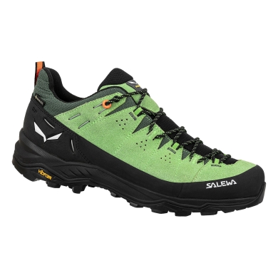 Salewa Buty trekkingowe Alp Trainer 2 GTX (Alpejskie, Skóra zamszowa, wodoodporne) zielone męskie