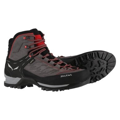 Salewa Buty trekkingowe MTN Trainer Mid GTX (Trekking, wodoodporne) w kolorze węgla brunatnego męskie