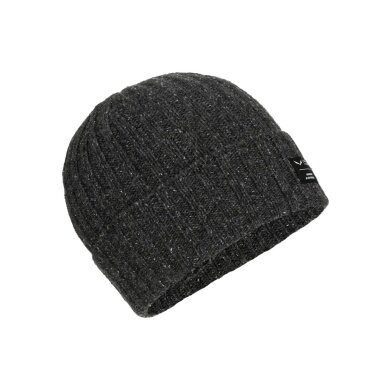 Salewa Czapka (Beanie) Fanes Wo - Mieszanka wełny, z wywinięciem - onyxowy szary - 1 sztuka