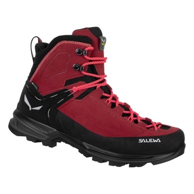 Salewa Buty trekkingowe MTN Trainer 2 Mid GTX (Alpejskie, skóra zamszowa, wodoodporne) czerwone damskie