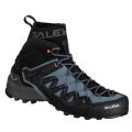 Salewa Buty trekkingowe Wildfire Edge Mid GTX (podejście, wodoodporne) niebieski/onyksowy szary męskie