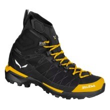 Salewa Buty trekkingowe Ortles Light MID Powertex (wędrówki zimowe/trekking, wodoodporne) czarny/złoty damskie