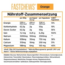 SaltStick FastChews suplement diety (sól, minerały i węglowodany) Pomarańczowy 60 sztuk puszka