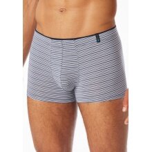 Schiesser bielizna bokserki Long Life Soft Shorts Modal paski grafitowe męskie - 1 sztuka