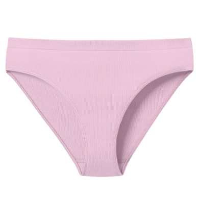 Schiesser Rio-Slip Doppelripp Organic Cotton Bielizna różowa/piaskowa brązowa Damska - 1 sztuka