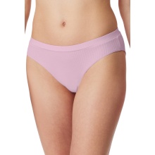 Schiesser Rio-Slip Doppelripp Organic Cotton Bielizna różowa/piaskowa brązowa Damska - 1 sztuka