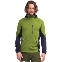 Schöffel Fleecejacke Lodron Hoody (4-Way Stretch, szybko schnący, ciepły) zielony mężczyźni