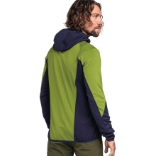 Schöffel Fleecejacke Lodron Hoody (4-Way Stretch, szybko schnący, ciepły) zielony mężczyźni