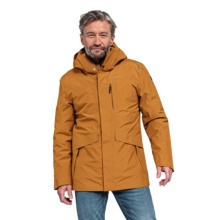 Schöffel Zimowy Parka 3w1 Warszawa GORE TEX® (wodoodporny i wiatroszczelny) pomarańczowy męski