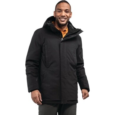 Schöffel Zimowy Parka Urban Insulated Style Crivat Parka (wodoodporny, 2-kierunkowy stretch) czarny męski