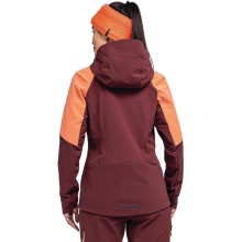 Kurtka narciarska Schöffel Kals (kurtka softshell, 3-warstwowy Gore-Tex, wiatroszczelna) bordowa damska