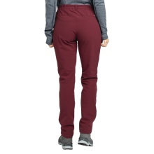 Schöffel Spodnie wędrowne Ascona Warm Pant (4-kierunkowy stretch, wodoodporne) długie burgundowe dla Kobiet