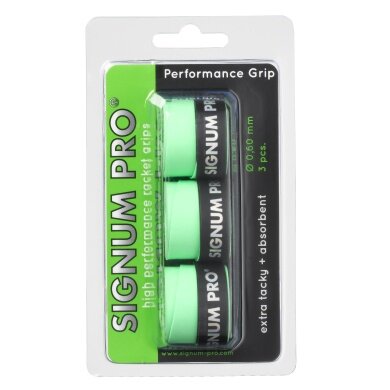 Signum Pro Overgrip Performance 0.6mm limonkowy 3 szt.