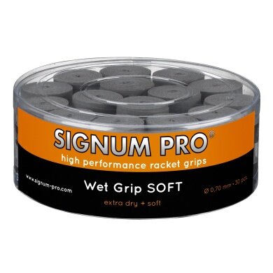 Signum Pro Overgrip Wet Soft 0.60mm szary 30 sztuk w pudełku