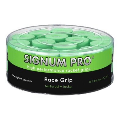 Signum Pro Overgrip Race 0.6mm limonkowy 30 sztuk w pudełku