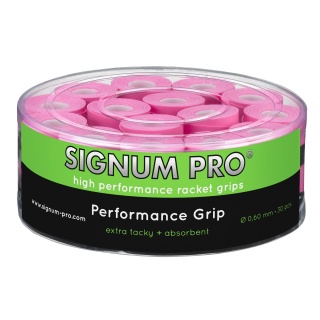 Signum Pro Overgrip Performance 0.6mm różowy 30 sztuk w pudełku