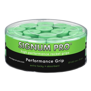 Signum Pro Overgrip Performance 0.6mm limonkowy 30 sztuk w pudełku