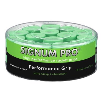 Signum Pro Overgrip Performance 0.6mm limonkowy 30 sztuk w pudełku