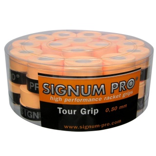 Signum Pro Overgrip Tour 0,5 mm pomarańczowy 30 sztuk w pudełku