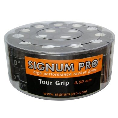 Signum Pro Overgrip Tour 0.5mm czarny 30 sztuk w pudełku