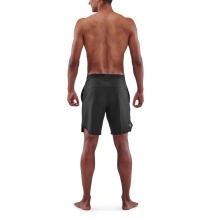 Skins Spodenki biegowe 3-Series X-Fit Short (4-kierunkowy stretch) czarne męskie