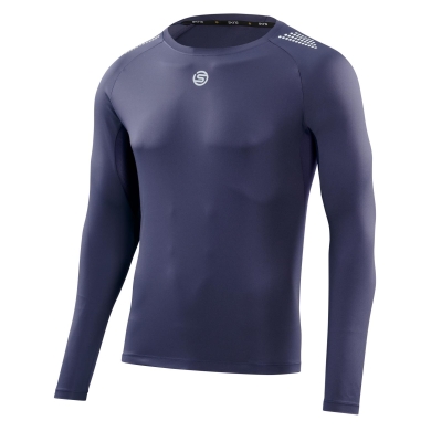 Skins Odzież Funkcyjna Longsleeve 3-Series (idealny transport wilgoci) granatowy Mężczyźni