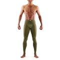 Skins Spodnie Funkcyjne 5-Series Tight Long (dopasowane, kompresja) khaki męskie