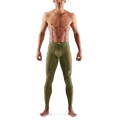 Skins Spodnie Funkcyjne 3-Series Tight Long (dopasowane) khaki męskie