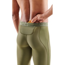 Skins Spodnie Funkcyjne 3-Series Tight Long (dopasowane) khaki męskie