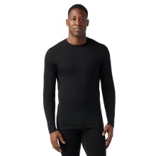 Smartwool Bielizna Funkcyjna Longsleeve Classic Thermal (ocieplająca wełna merino, okrągły dekolt) czarna męska