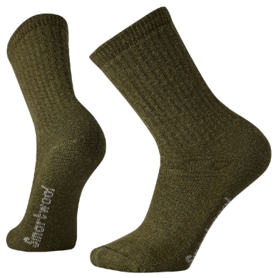 Smartwool Skarpetki wędrowne Classic Edition Full Cushion Solid (miękka wełna merino) oliwkowa - 1 para