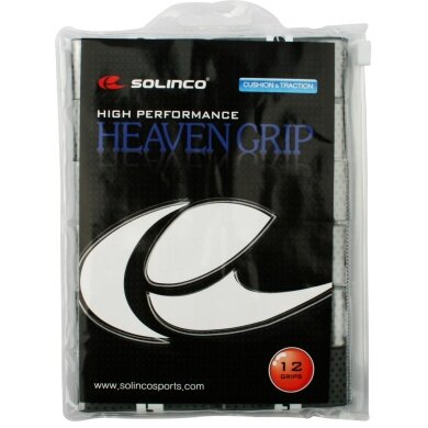 Solinco Overgrip Heaven 0.6mm szary 12 sztuk w torbie z klipsem