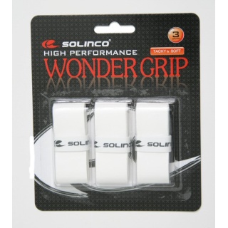 Solinco Overgrip Wonder 0.6mm (Tacki i Miękki) biały 3 szt.