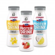 Sponser Protein Drink Truskawka/Żurawina 6x330ml Karton