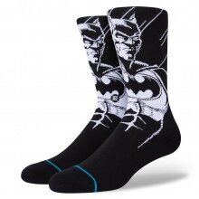 Skarpety Stance Tagessocke Crew The Batman Infiknit czarne - 1 para