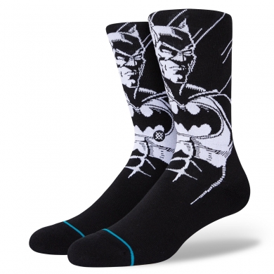 Skarpety Stance Tagessocke Crew The Batman Infiknit czarne - 1 para