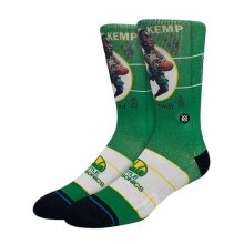 Stance Skarpetki Dzienna Crew Kemp Retro Big Head zielony/wielokolorowy - 1 Para