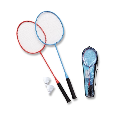 Zestaw Badmintonowy Sunflex Matchmaker (2x rakiety, 2x piłki, 1x torba)