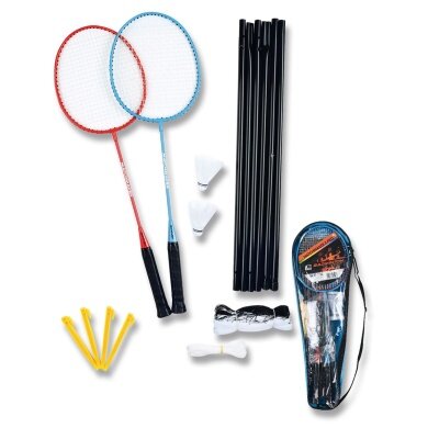 Zestaw Badmintonowy Sunflex Matchmaker Pro (2x rakiety, 2x lotki, 1x siatka, 1x torba)